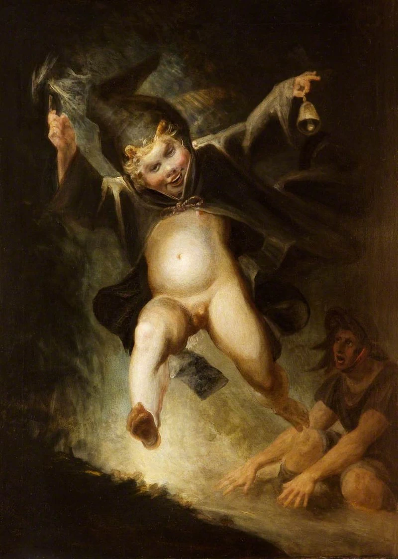  48-Johann Heinrich Füssli-Friar Puck-Tabley House Collection 